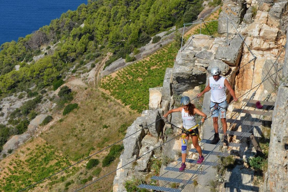 Via Ferrata Hvar: A system of Via Ferratas built and powered by Cliffbase